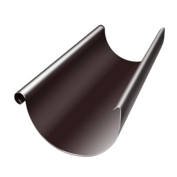 Водосток Grand Line 125x90 – Желоб 3м RAL 8017 купить в Югорске