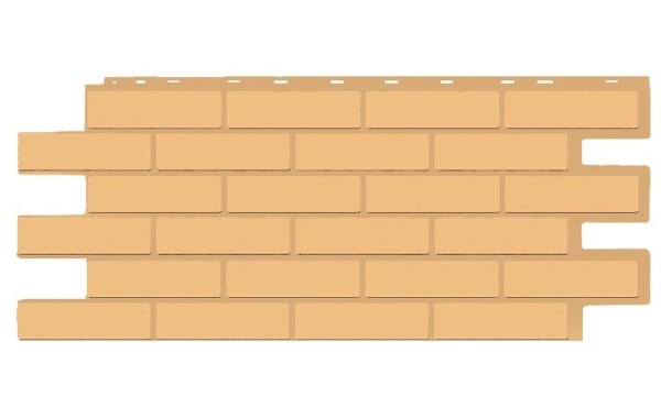 Фасадная панель T-Siding Кирпич Модерн Эко Крем купить в Югорске