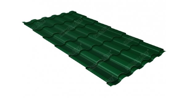 Металлочерепица кредо 0,45 Drap RAL 6005 зеленый мох купить в Югорске